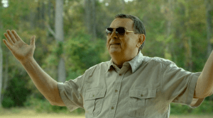 Gene Jones is fantastic as "Father" in The Sacrament. He manages to pull off helpless and menacing at the same time.