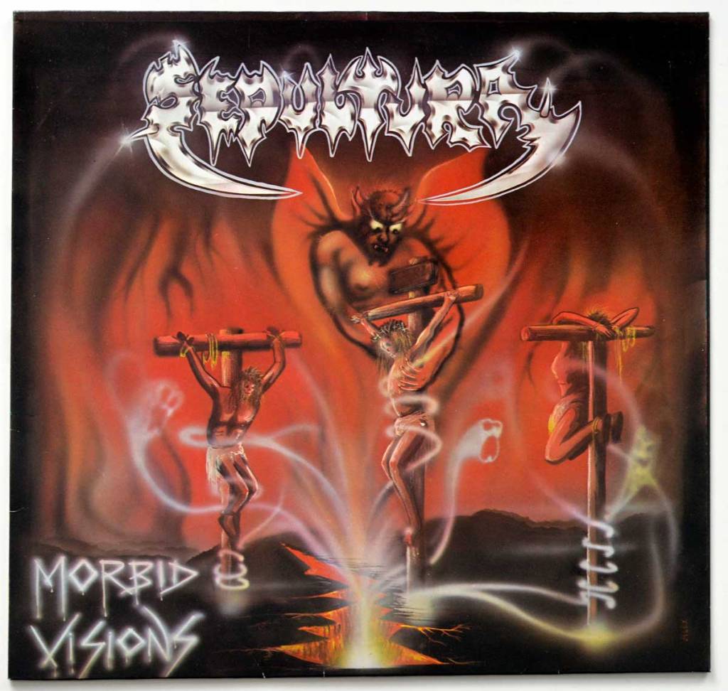 Sepultura's Morbid Visions cover art.