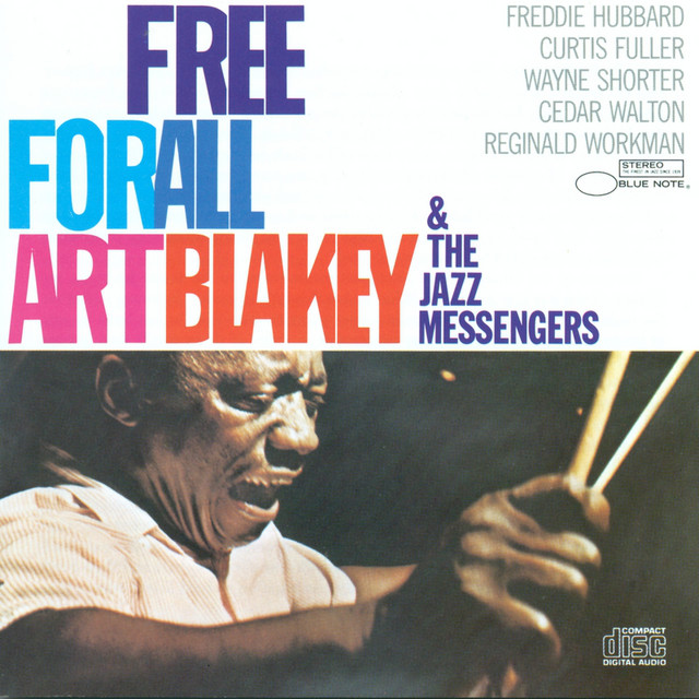 The cover of Art Blakey and the Jazz Messengers' Free For All.