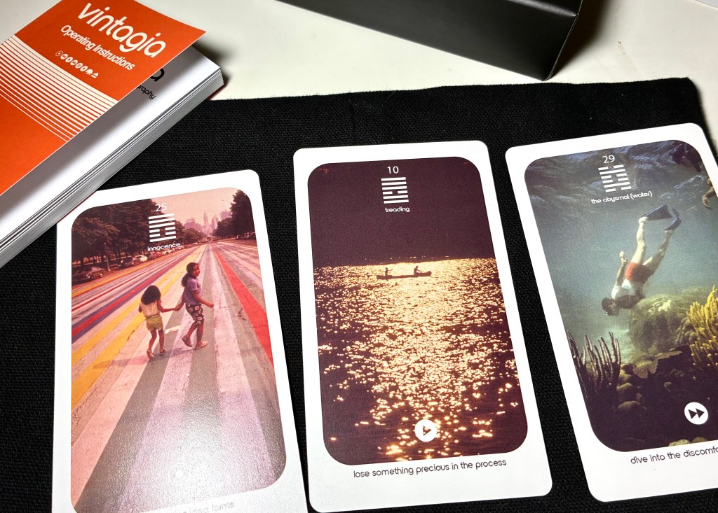 A photo of the Vintagia deck